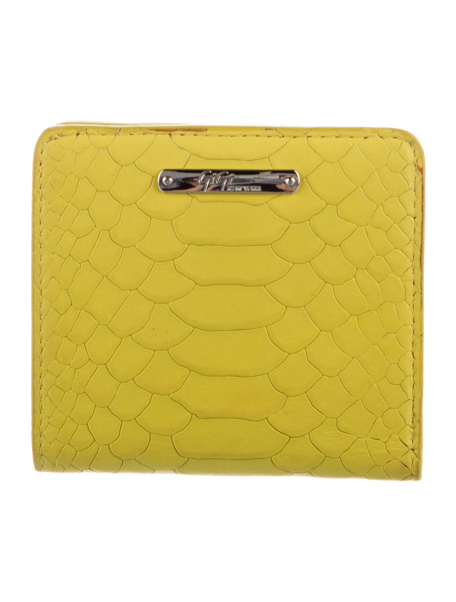 Gigi Embossed Leather Wallet