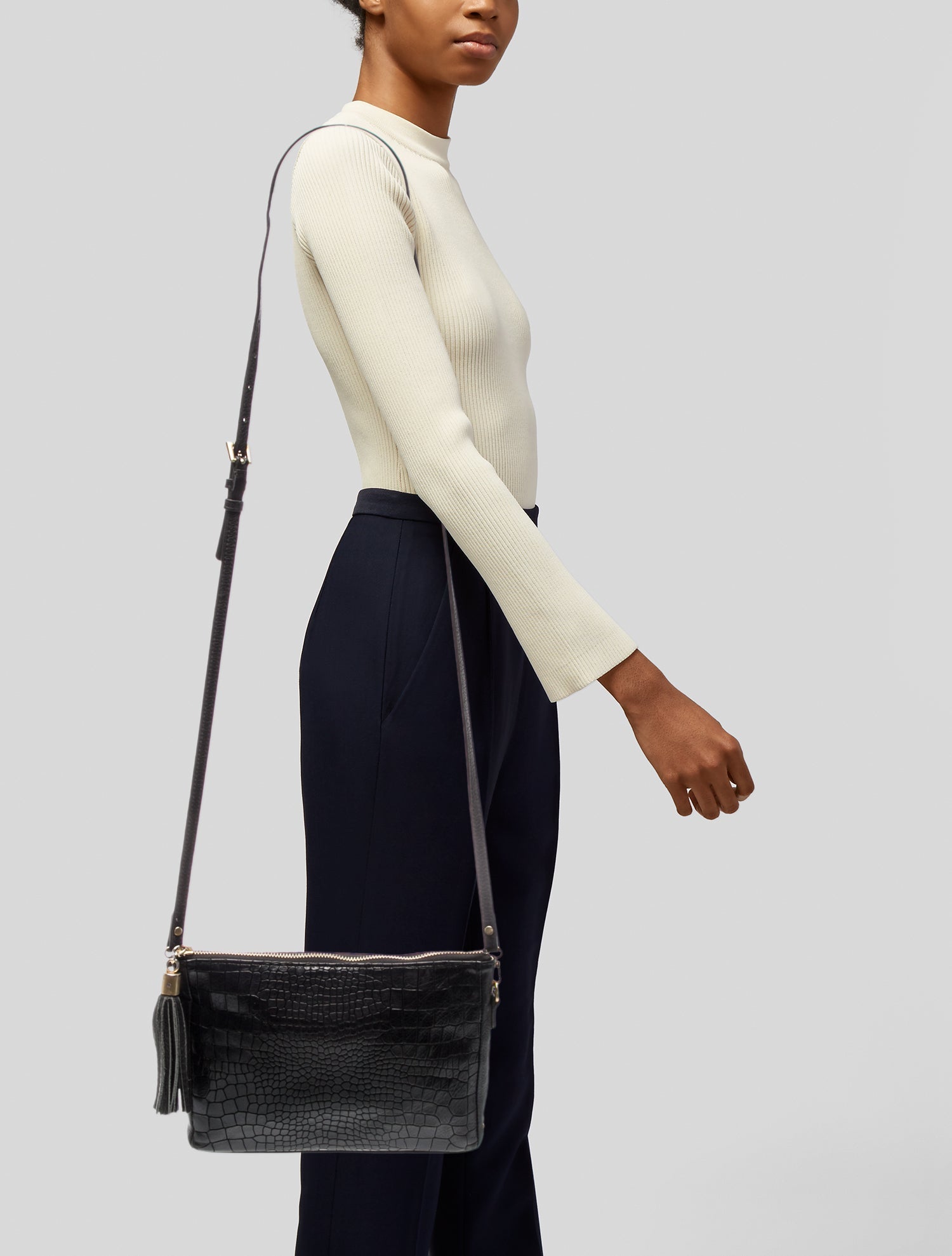 Gigi Leather Crossbody Bag