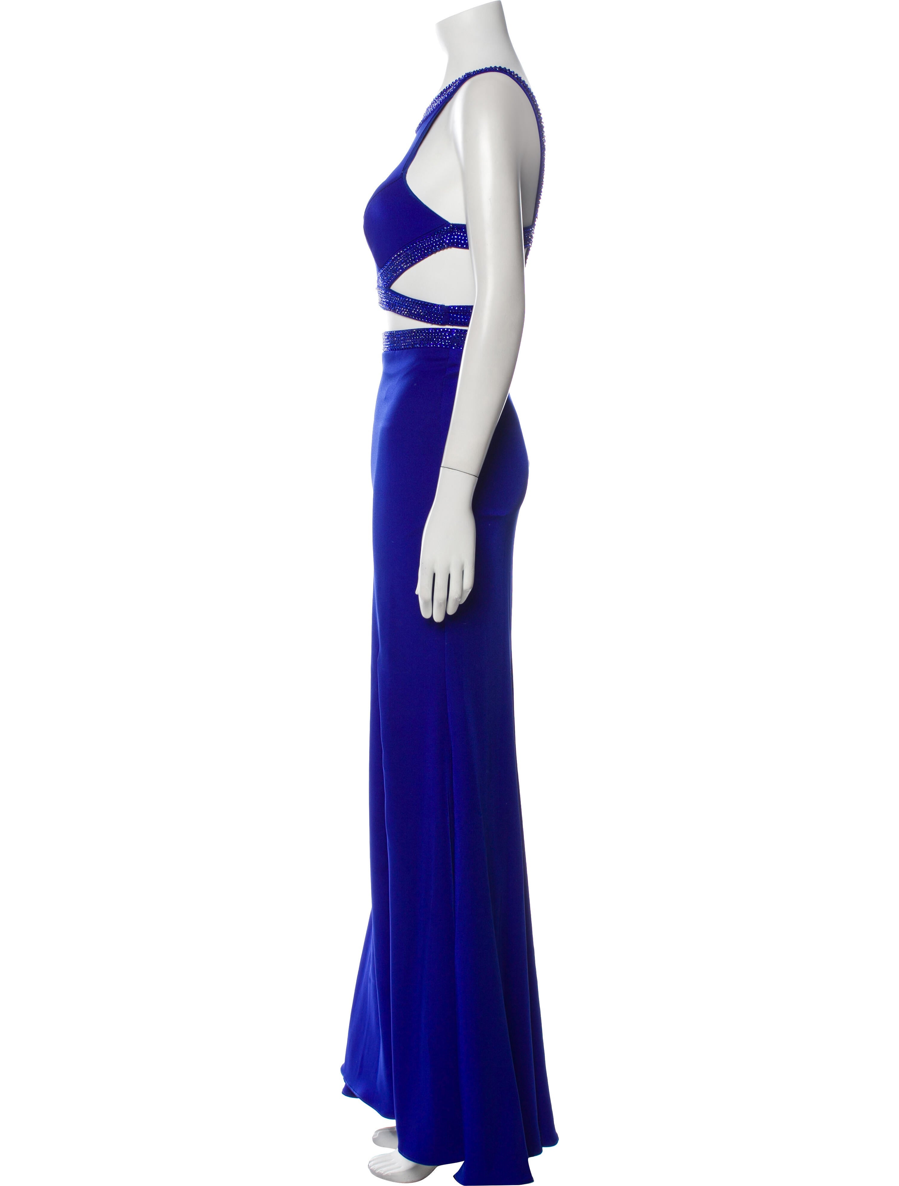 Gigi Crystal Embellishments Skirt Set