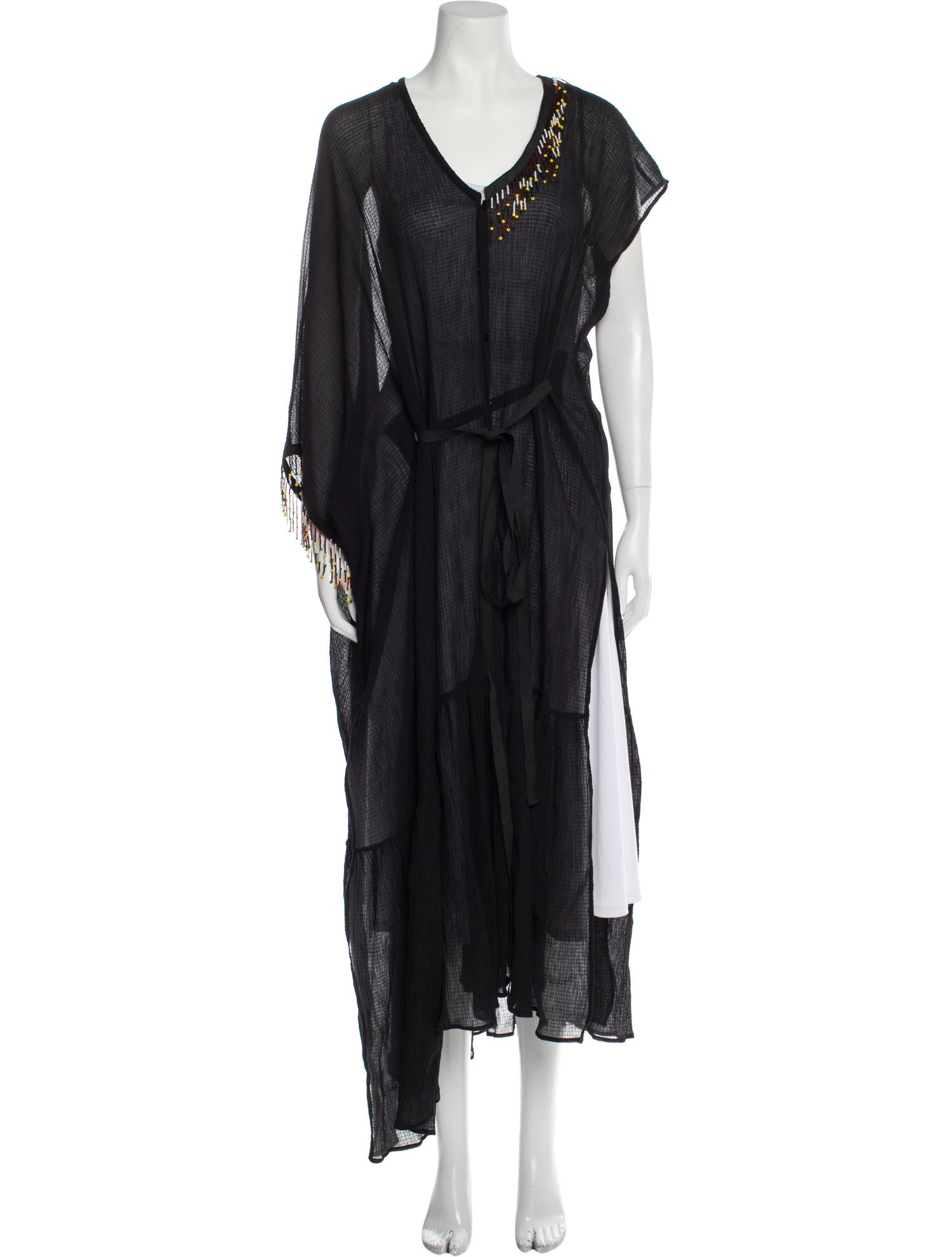 Giacobino V-Neck Long Dress