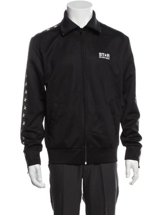 Golden Goose Graphic Print Varsity Jacket