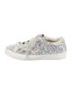 Golden Goose Kids' Distressed Glitter Sneakers