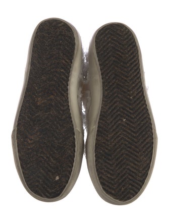 Golden Goose Canvas Printed Sneakers