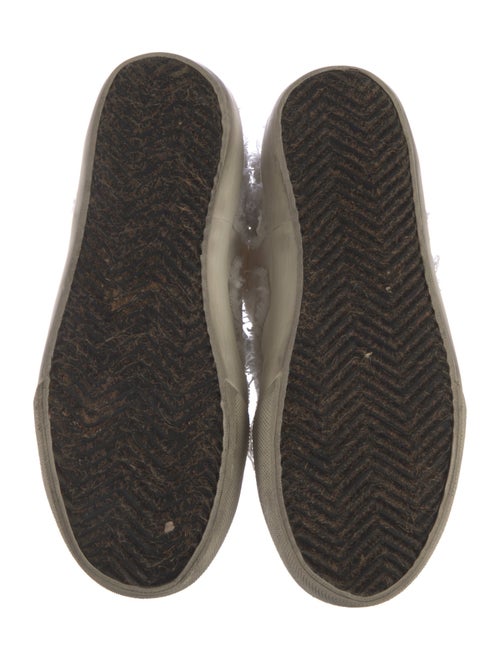 Golden Goose Canvas Printed Sneakers