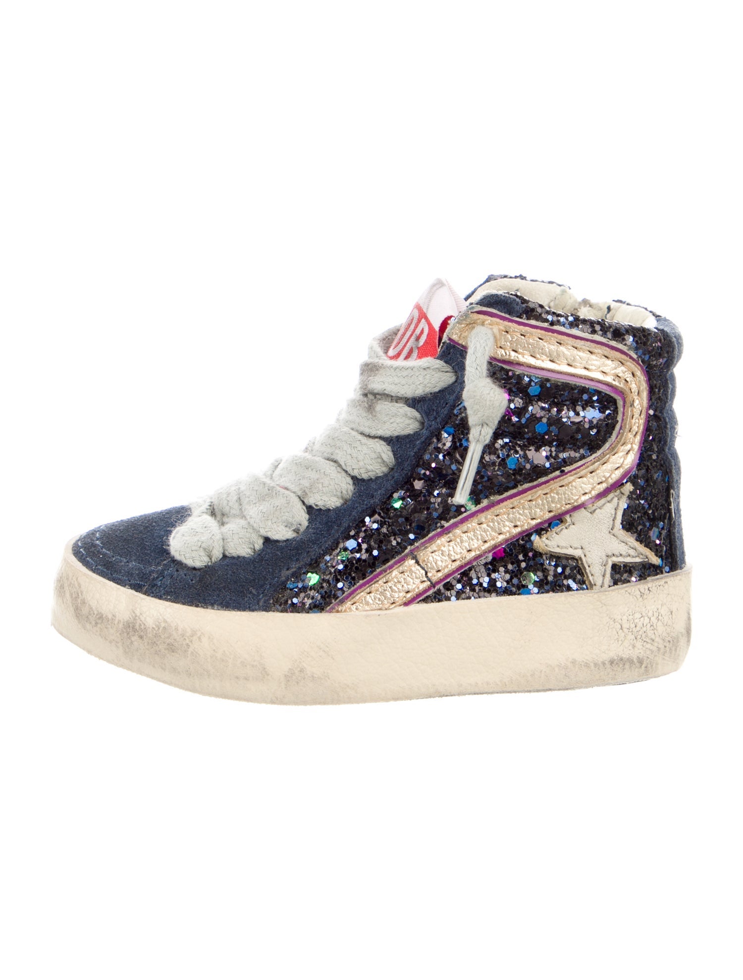 Golden Goose Toddler Girls' High Top Sneaker