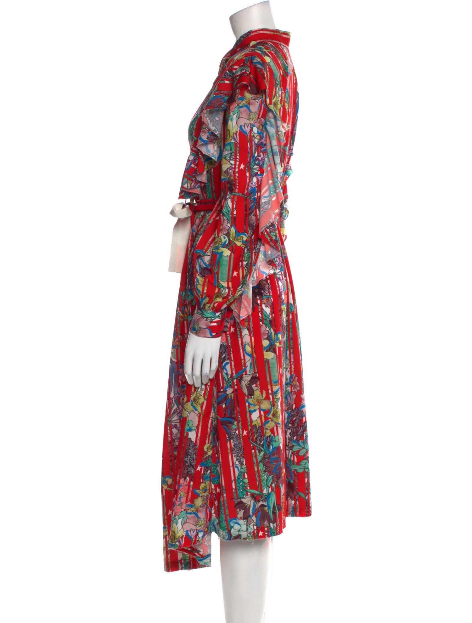 Golden Goose Printed Midi Length Dress w/ Tags