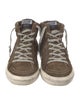 Golden Goose Suede Distressed Accents Sneakers