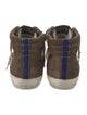 Golden Goose Suede Distressed Accents Sneakers