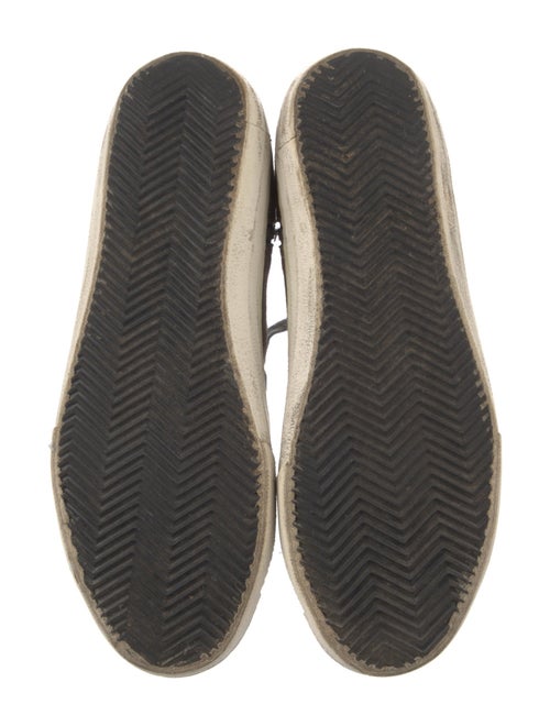 Golden Goose Suede Distressed Accents Sneakers