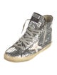 Golden Goose Patent Leather Printed Sneakers