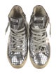 Golden Goose Patent Leather Printed Sneakers