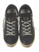 Golden Goose Leather Whipstitch Trim Sneakers