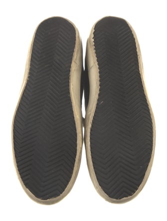 Golden Goose Leather Whipstitch Trim Sneakers