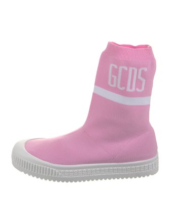 GCDS Graphic Print Sock Sneakers