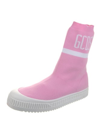 GCDS Graphic Print Sock Sneakers