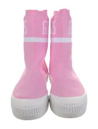 GCDS Graphic Print Sock Sneakers