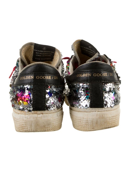 Golden Goose Sequins Printed Sneakers