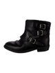 Golden Goose Noha Leather Moto Boots