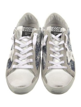 Golden Goose Glitter Accents Sneakers