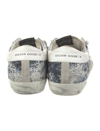 Golden Goose Glitter Accents Sneakers