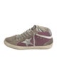 Golden Goose Canvas Colorblock Pattern Sneakers