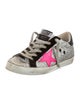 Golden Goose Glitter Colorblock Pattern Sneakers