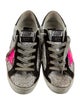 Golden Goose Glitter Colorblock Pattern Sneakers