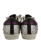 Golden Goose Glitter Colorblock Pattern Sneakers