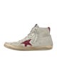 Golden Goose Suede Distressed Accents Sneakers