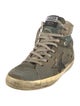 Golden Goose Canvas Printed Sneakers