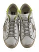 Golden Goose Leather Distressed Accents Sneakers