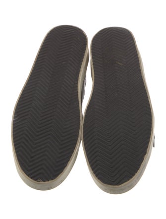 Golden Goose Leather Distressed Accents Sneakers