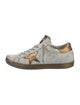 Golden Goose Leather Printed Sneakers
