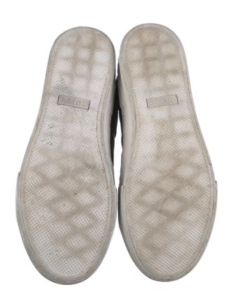 Guess Leather Distressed Accents Sneakers