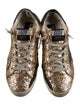 Golden Goose Glitter Printed Sneakers