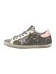 Golden Goose Printed Glitter Accents Sneakers