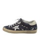 Golden Goose Denim Printed Sneakers
