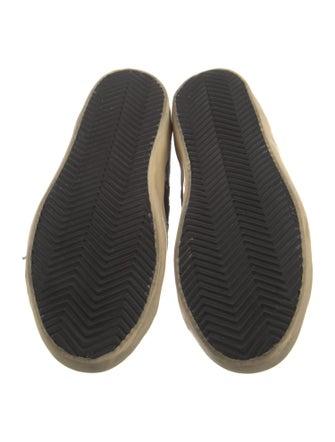 Golden Goose Denim Printed Sneakers