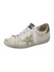 Golden Goose Leather Printed Sneakers