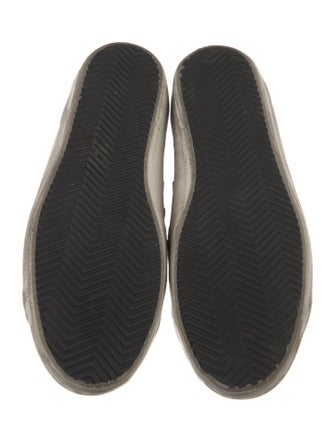 Golden Goose Ponyhair Graphic Print Sneakers