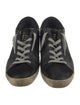 Golden Goose Leather Distressed Accents Sneakers