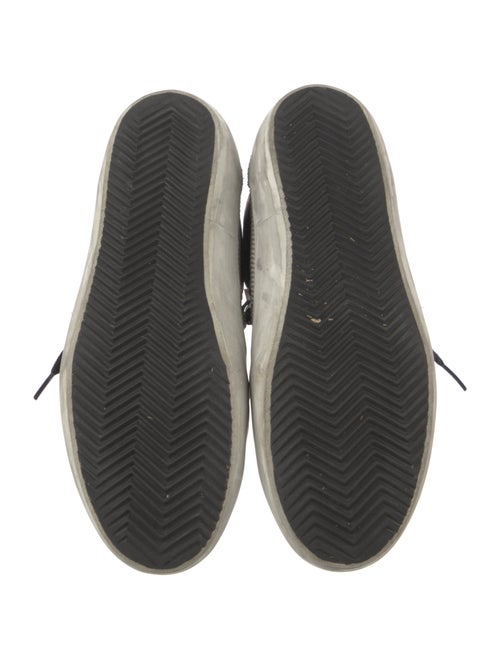 Golden Goose Printed Glitter Accents Sneakers