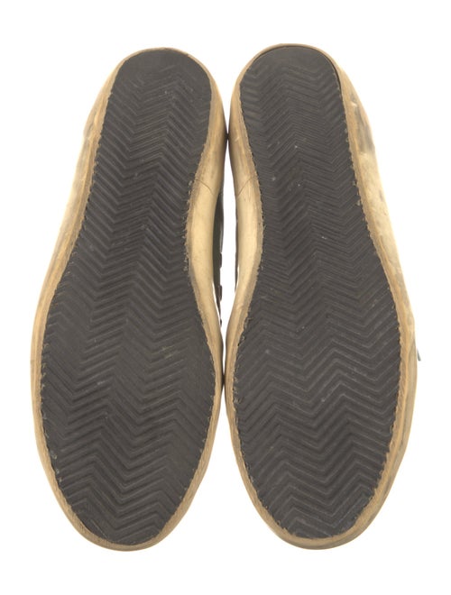 Golden Goose Canvas Printed Sneakers