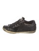 Golden Goose Leather Distressed Accents Sneakers
