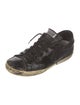 Golden Goose Leather Distressed Accents Sneakers