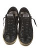 Golden Goose Leather Distressed Accents Sneakers