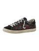 Golden Goose Leather Printed Sneakers