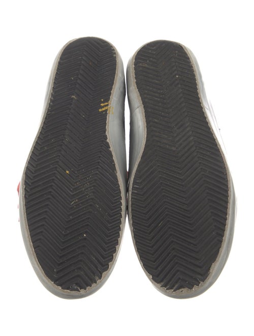 Golden Goose Suede Graphic Print Sneakers