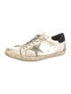 Golden Goose Leather Distressed Accents Sneakers