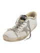 Golden Goose Leather Distressed Accents Sneakers